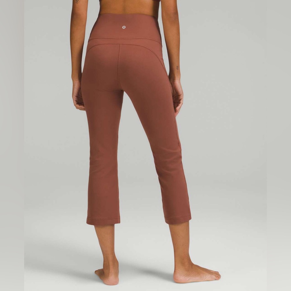 Lululemon Groove Super High Rise Flared Pant Nulu sz 6 - Picture 2 of 8